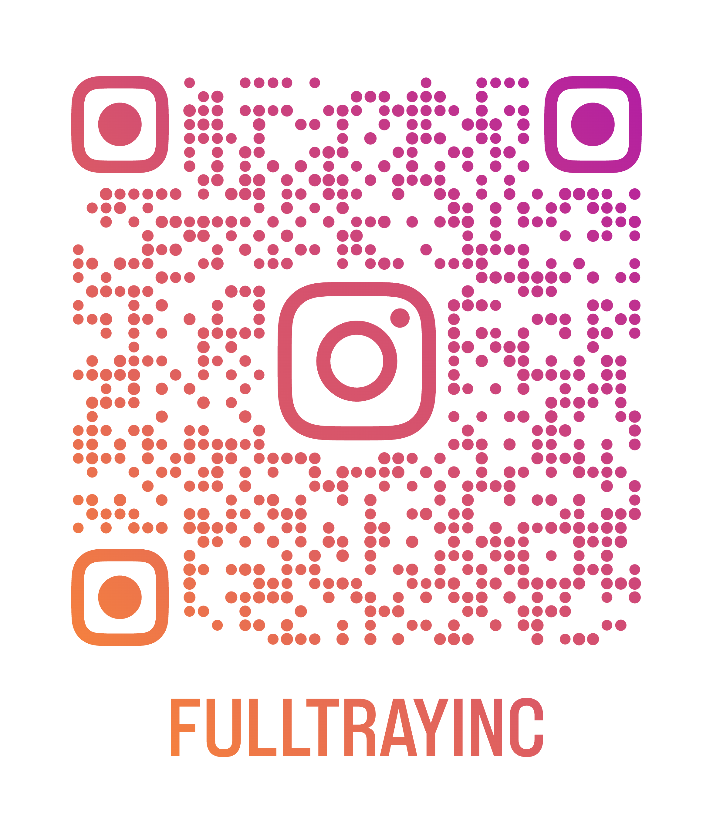 Instagram QR code for @fulltrayinc